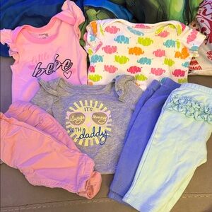 Colorful Baby Clothing Set